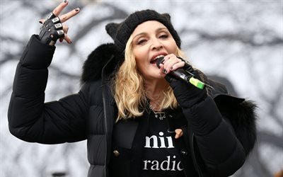 Мадонна, Женский марш против Дональда Трампа, Вашингтон, Madonna, Womens March, Washington
