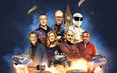 Top Gear, BBC, 2016, Крис Эванс, Мэтт Леблан, Рори Рейд, Сабина Шмиц, Крис Харрис, Эди Джордан