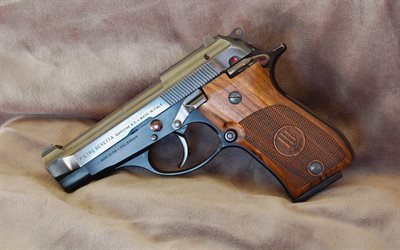 Оружие, Самозарядный пистолет, Беретта, Beretta, 1984